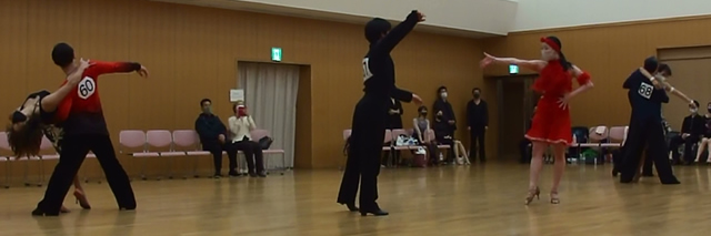 2021年3月第17回オープン10ダンス選手権